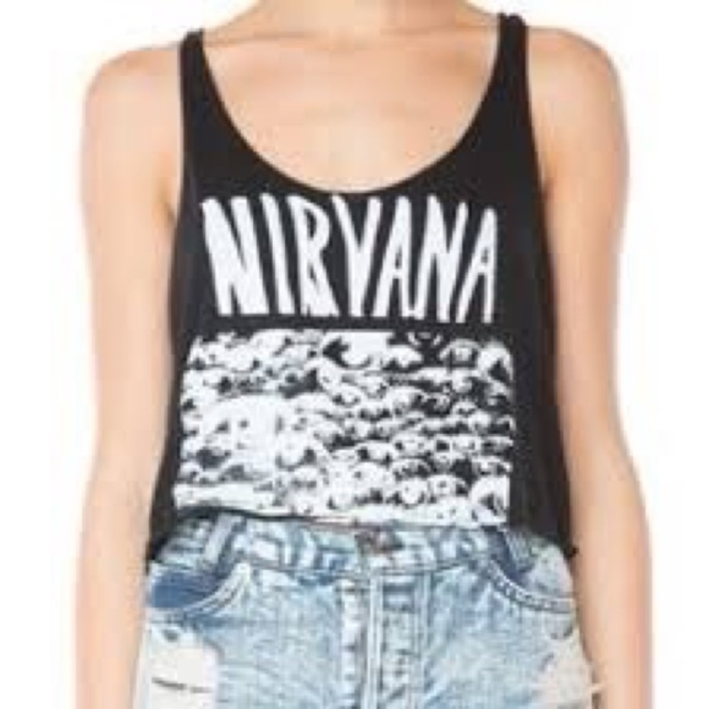 Nirvana crop top